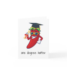 Placa de graduação de um grau mais quente