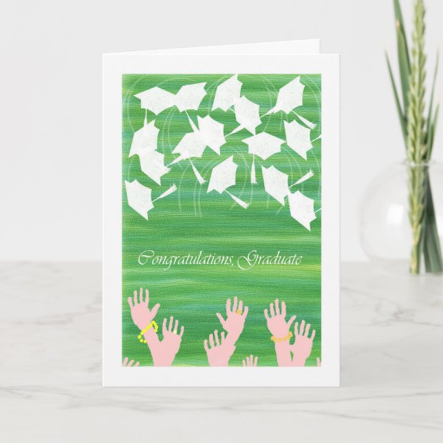 Cartão Placa de graduação do segundo grau (Frente)