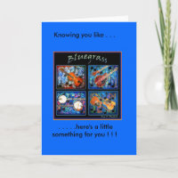 PLACA DE GREETING BLUEGRASS