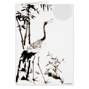 Cartão Placa de grua