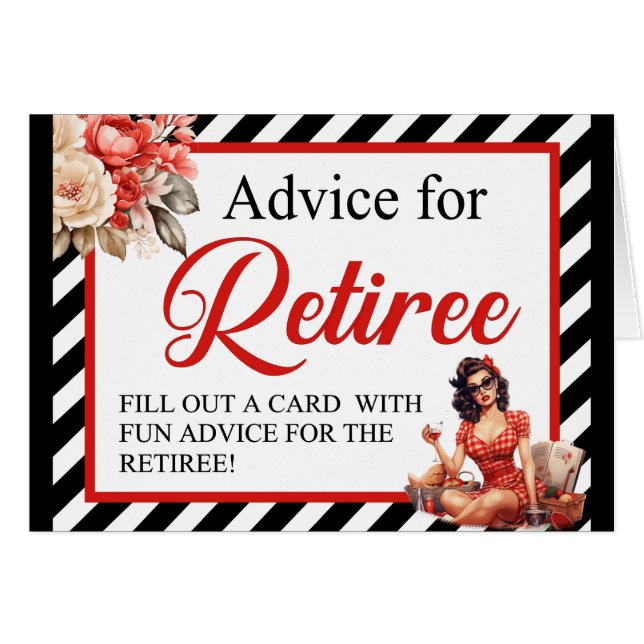 Cartão Placa de Grupo de Aposentação de Pinagem de Legend (Frente horizontal)