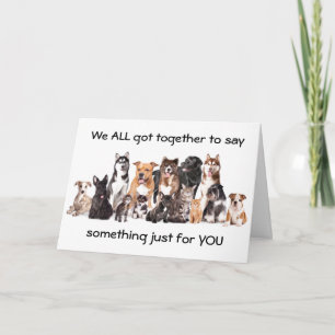 Cartão PLACA DE GRUPO legal E DIVERTIDA PARA ESCRITÓRIOS 