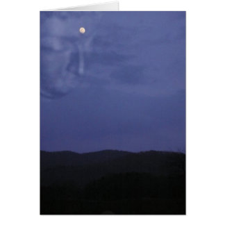 Cartão Placa de Lua BUDHA