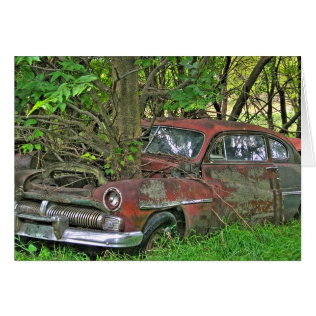 Cartão Placa de Mercúrio 1950 (Frente horizontal)