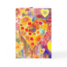 Placa de namorados com pinks, vermelhos, amarelos,