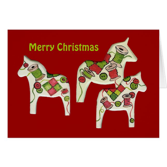 Cartão Placa de Natal (Frente Horizontal)