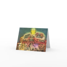 Placa de Nota de Suporte do sorvete - Fotografia e