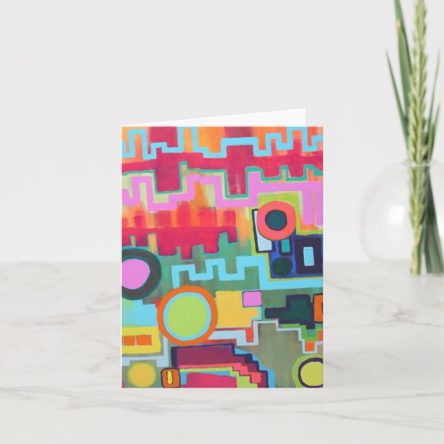 Cartão Placa de Nota de Vazio Metropolis (Frente)