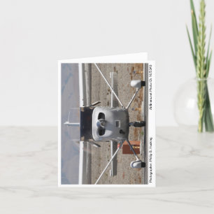 Cartão Placa de Nota Fotográfica Cessna 172 Skyhawk SP 20