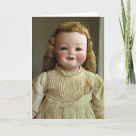 Cartão Placa de Parabéns de Doll Orsini - Vazio