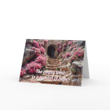 Placa de Páscoa do Tomb do Jardim Vazio