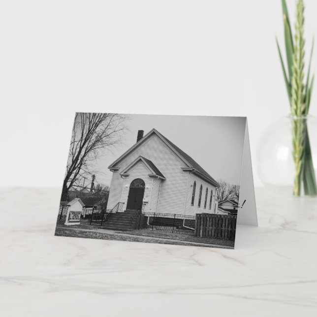 Cartão Placa de Páscoa "Sobrevivendo Desde 1876" (Frente)