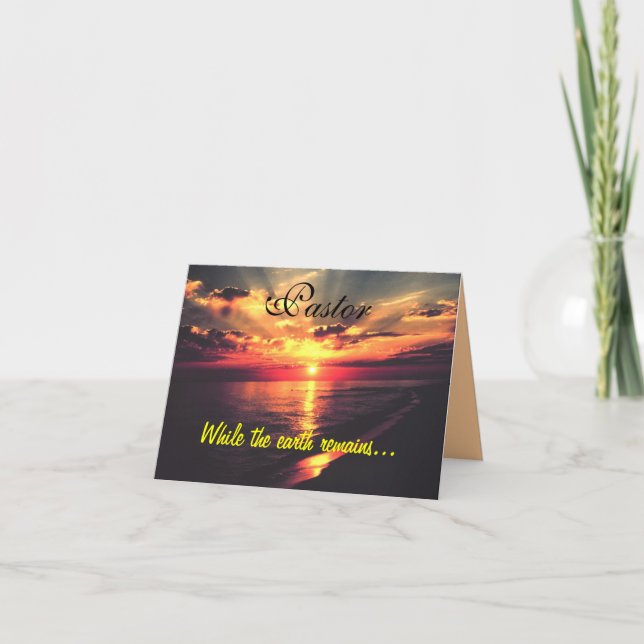 Cartão Placa de Pastor (Frente)