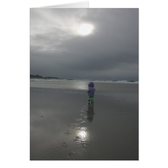 Cartão Placa de pequenos milagres (Frente)