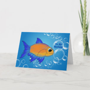 Cartão Placa de primeiro aniversario Azul Engraçado do So