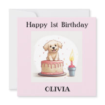 Placa De primeiro aniversario Feliz Personalizada,