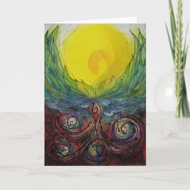 Cartão Placa de recepção quente (Frente)