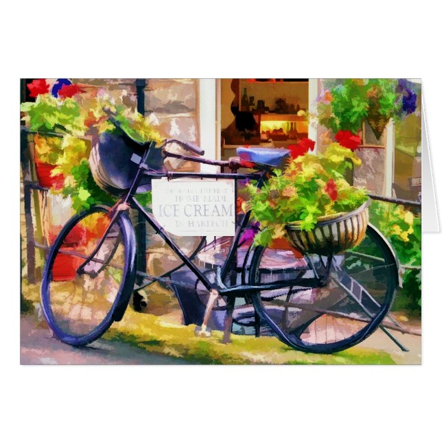 Cartão Placa de reciclagem (Frente Horizontal)