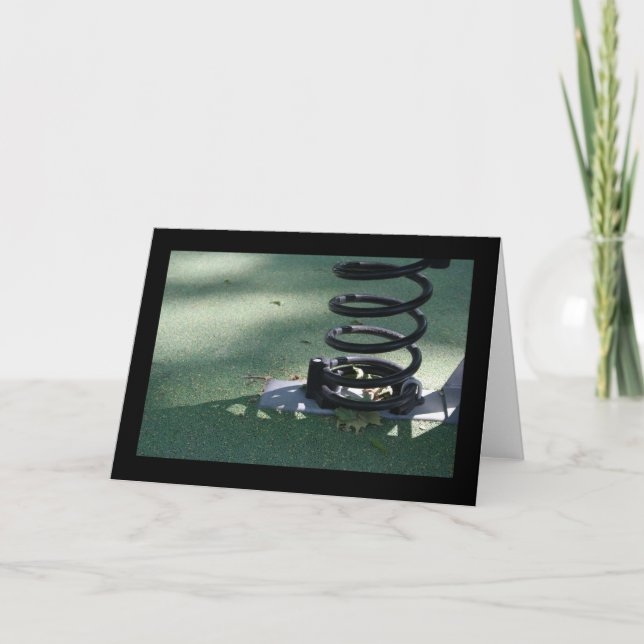 Cartão Placa de Reprodução para Crianças 16 de Primavera  (Frente)