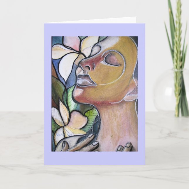 Cartão Placa de saudação: "Autorrecuperação" (Frente)