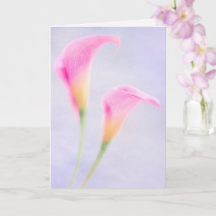 Cartão Placa de saudação cor-de-rosa com Cancer de mama
