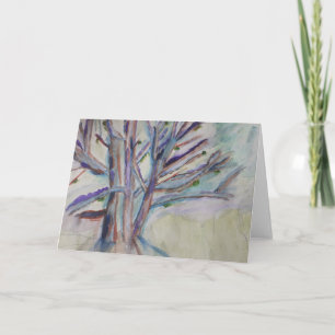 Cartão Placa de Saudação de abstrato