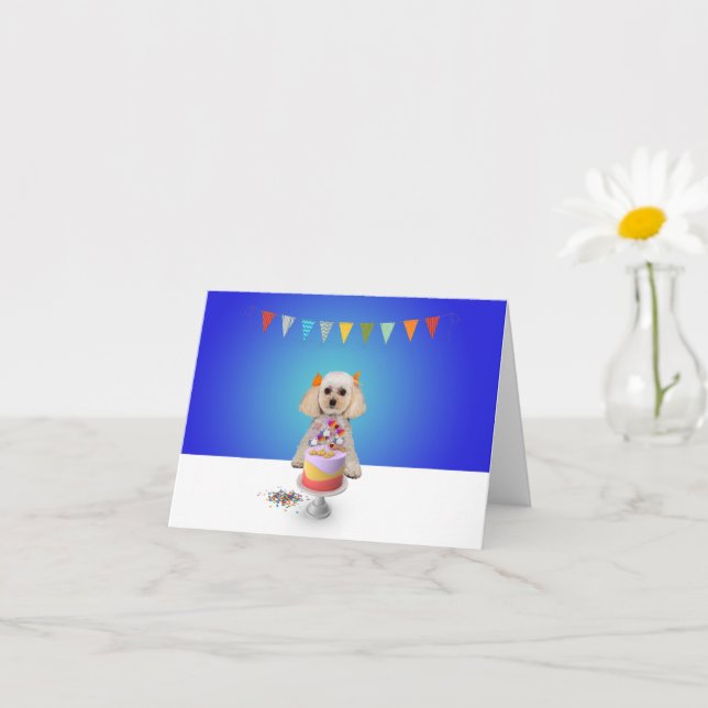 Cartão Placa de saudação de celebração - Dentro Vazio (Planta pequena)