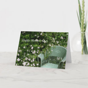 Cartão Placa de saudação de dia de as mães