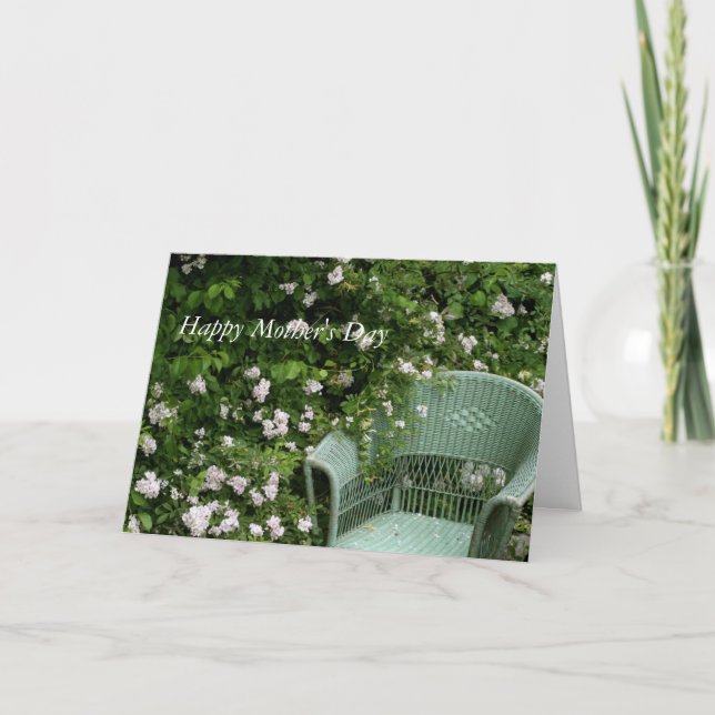 Cartão Placa de saudação de dia de as mães (Frente)