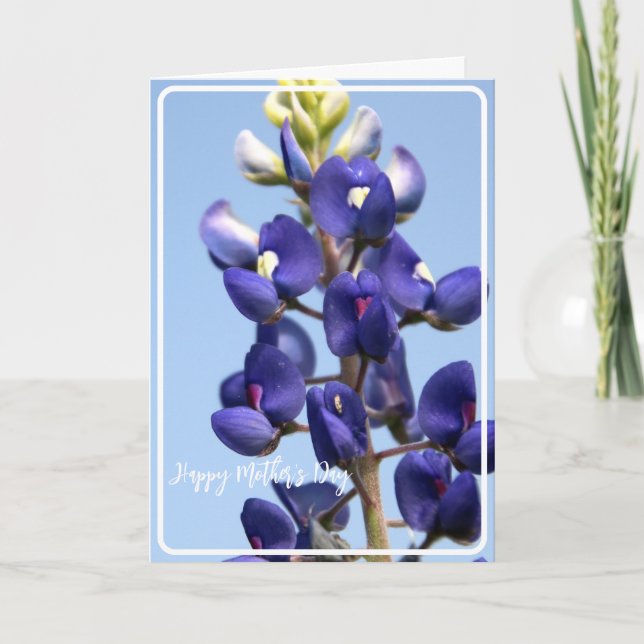 Cartão Placa de saudação de Dia de as mães feliz (Frente)