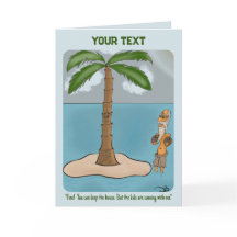 Placa de Saudação de Divorce da Ilha