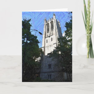 Cartão Placa de saudação de vazio