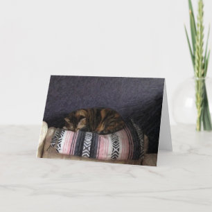 Cartão Placa de saudação de vazio