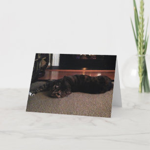 Cartão Placa de saudação de vazio