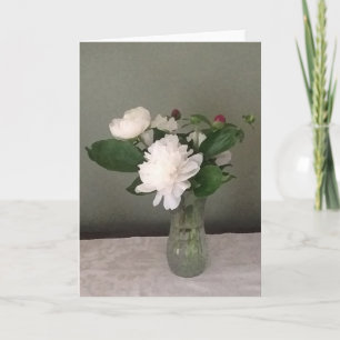 Cartão Placa de saudação de vazio