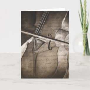 Cartão Placa de saudação de vazio