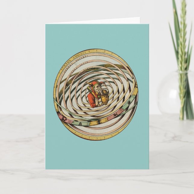 Cartão Placa de saudação de Vazio Jest infinito (Frente)