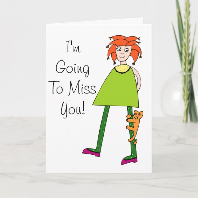 Cartão Placa de saudação Design Contemporânea (Frente)