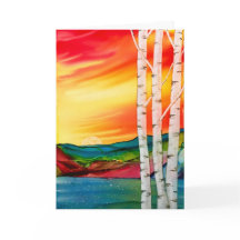 Placa de saudação do Vazio de árvore