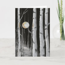 Placa de saudação do Vazio de árvore