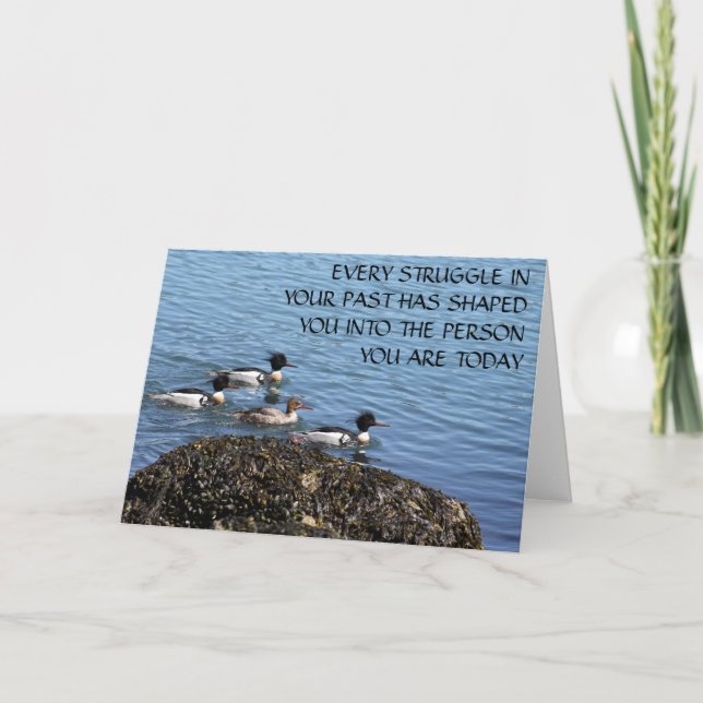 Cartão Placa de saudação do Vazio Inspiron anterior (Frente)