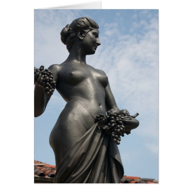 Cartão Placa de Saudação do Vazio Pomona All Occasion (Frente)