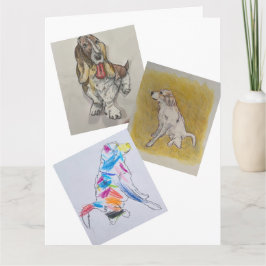 Cartão Placa de saudação dobrada de 8,5" x 11"