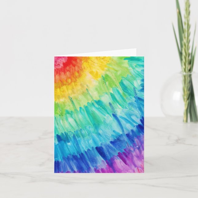 Cartão Placa de saudação dobrada, pequena, 4" x 5,6" (Frente)