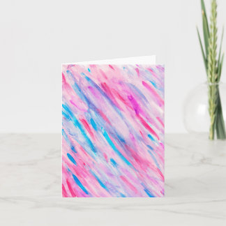 Cartão Placa de saudação dobrada, pequena, 4" x 5,6"