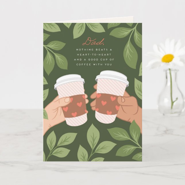 Cartão Placa de saudação dobrada, pequena, 4" x 5,6" (Planta pequena)