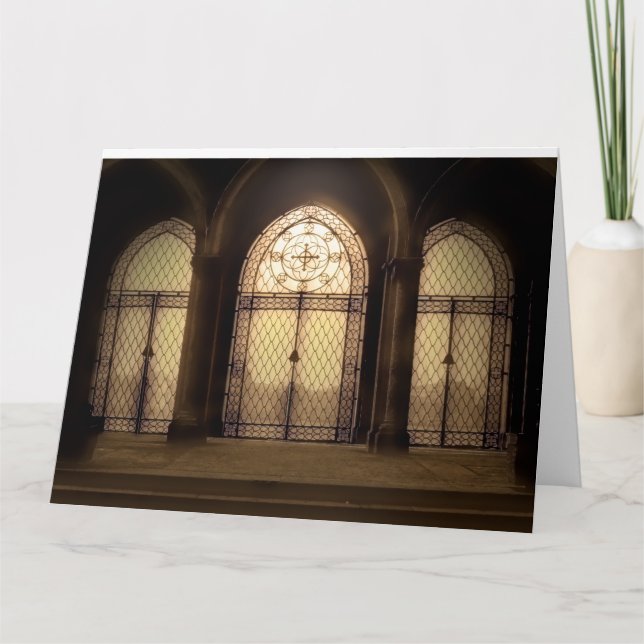 Cartão Placa de Saudação Jumbo SAN MICHELE (Frente)