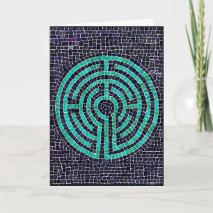 Cartão Placa de Saudação LABYRINTH III