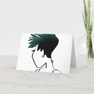 Cartão Placa de saudação Portra Doodle