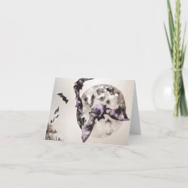 Cartão Placa de Vazio Bat Dreams 2